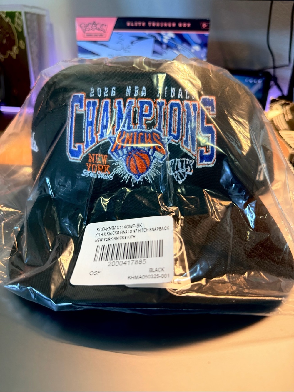 KITH & ‘47 New York Knicks 2026 Champions Snapback - Limited Edition